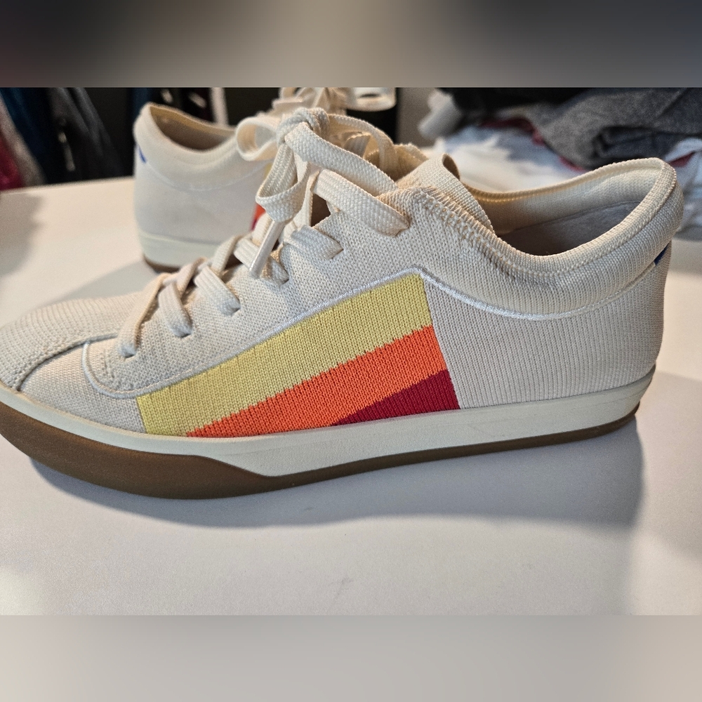 Rothy’s The Sneaker – Retro Stripe – Size 7